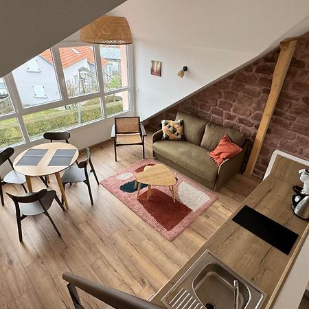 Le Pommier - Appt Avec Jardin Partage Apartment Puberg Luaran gambar