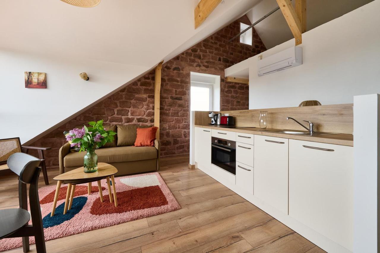 Le Pommier - Appt Avec Jardin Partage Apartment Puberg Luaran gambar